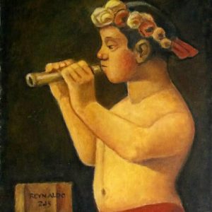 Reynaldo Fonseca - óleo s/tela - 0.46 x 0.38m