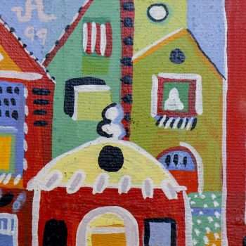 acrílico s/ eucatex - 20 x 30cm - 1999