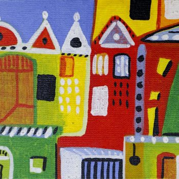 acrílico s/ eucatex - 20 x 30cm - 1999
