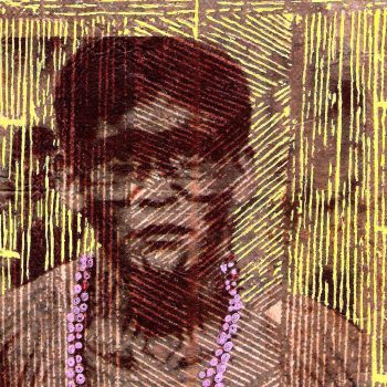 Cartão Kayapó xikrin face.