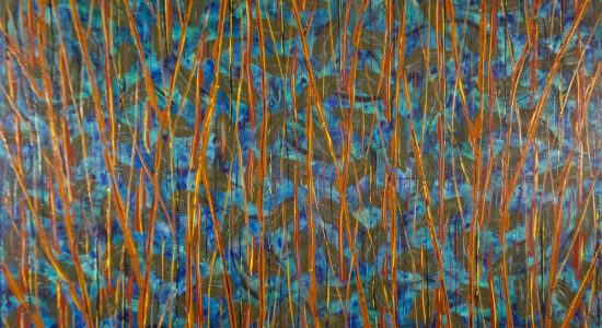 Composição - 1.5 x 1.0m - acrílica s/ tela