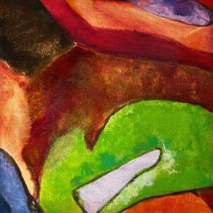 “De um olhar  vieram”... - Interferência acrílica s/ impressão digital - 4.0 x 2.0m (1.0 X 1.0m cada)