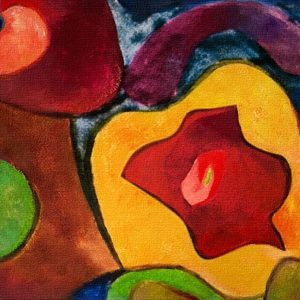 “De um olhar  vieram”... - Interferência acrílica s/ impressão digital - 4.0 x 2.0m (1.0 X 1.0m cada)