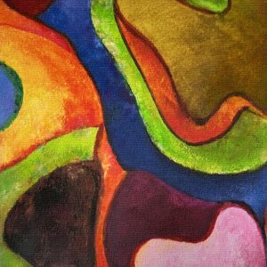 “De um olhar  vieram”... - Interferência acrílica s/ impressão digital - 4.0 x 2.0m (1.0 X 1.0m cada)