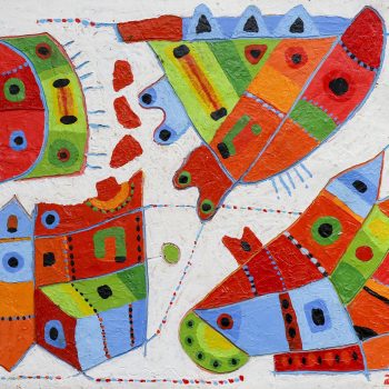 acrílico s/ eucatex - 35 x 48cm - 2009