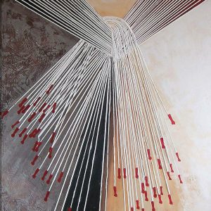 série Crenças / Proteção - acrílica s/ canvas - 1.20 x 2.00m
