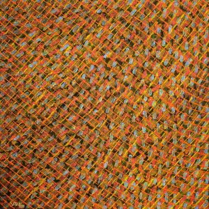 Composição em Laranja - 100 x 100cm